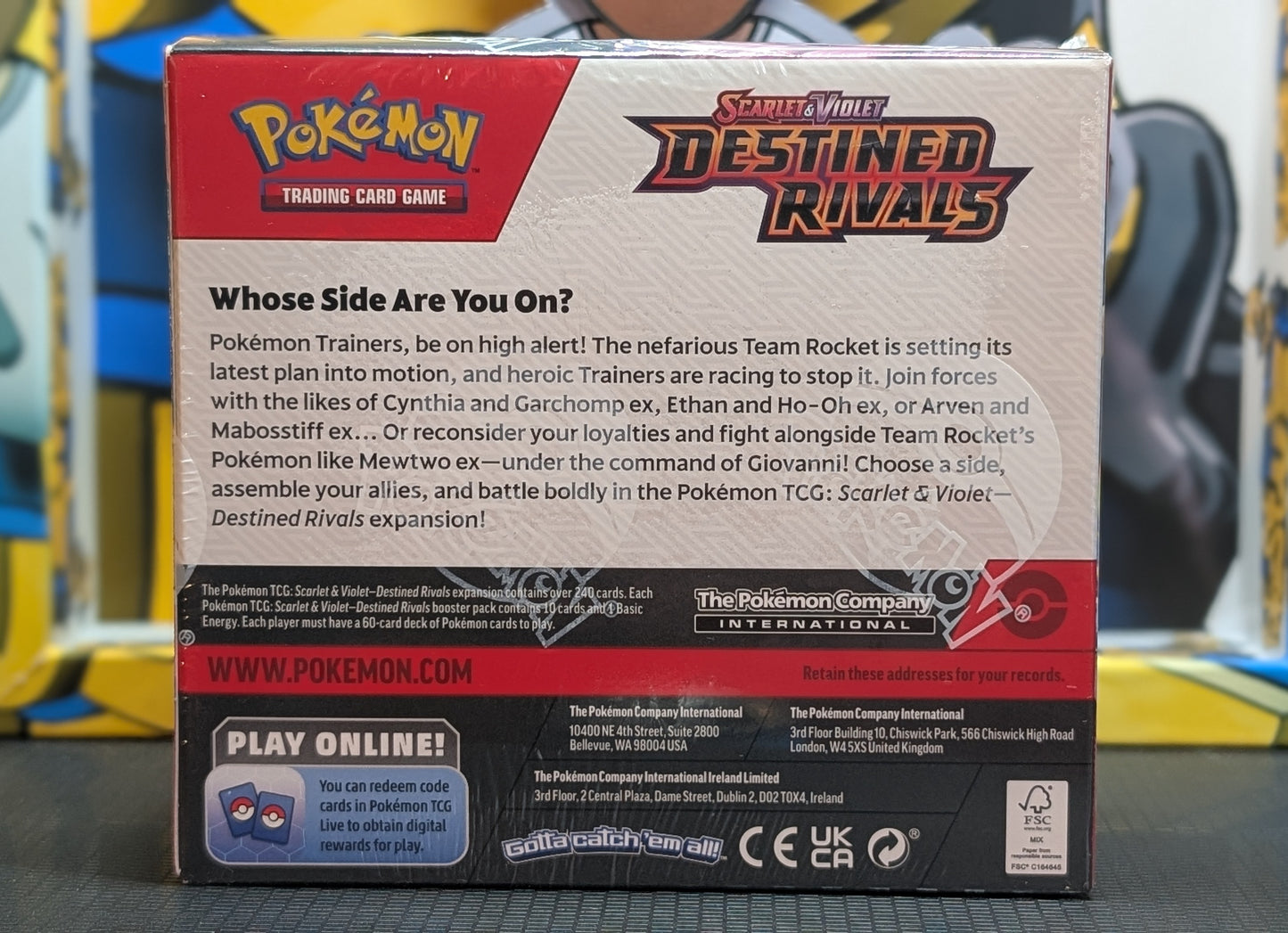 Destined Rivals Booster Box.