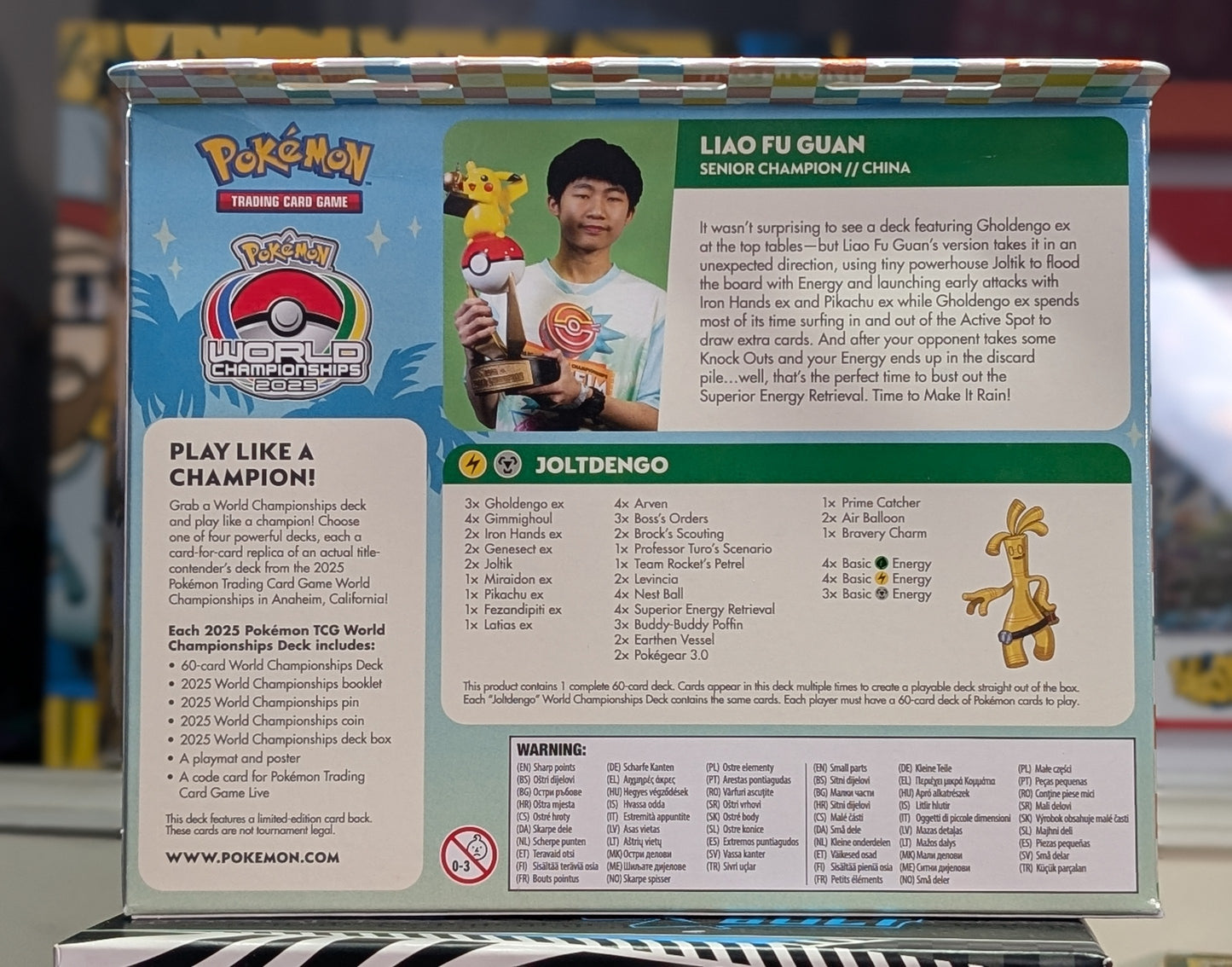 Pokémon World Championship Decks 2025 - Set of 4