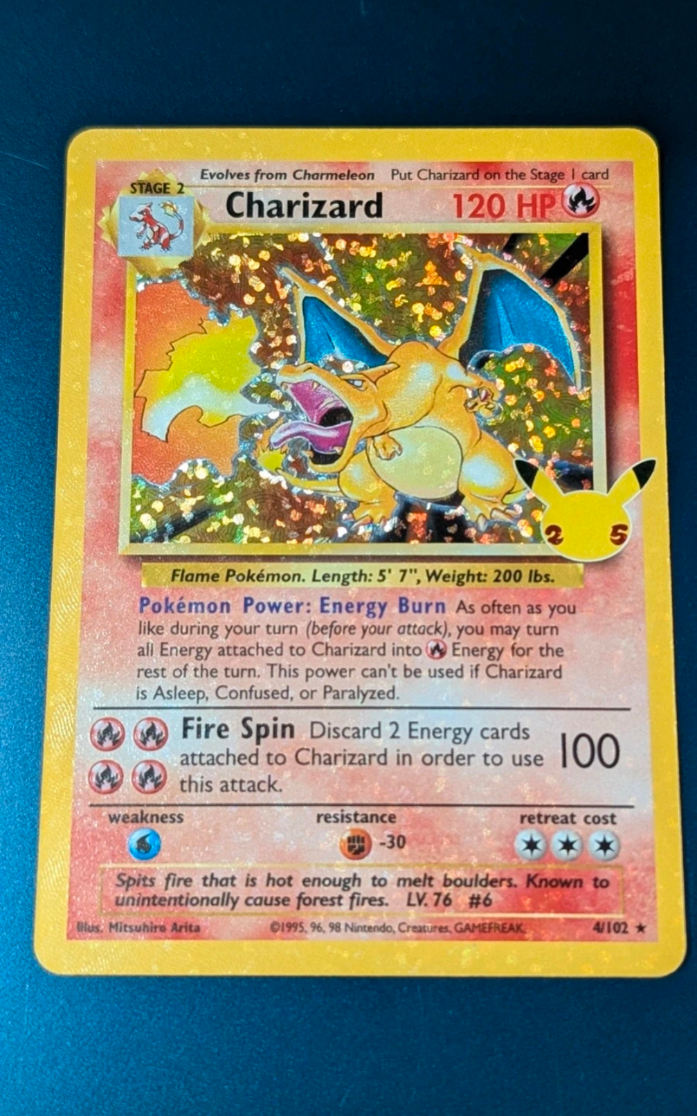 Charizard - 4/102 - Celebrations Classic Collection.