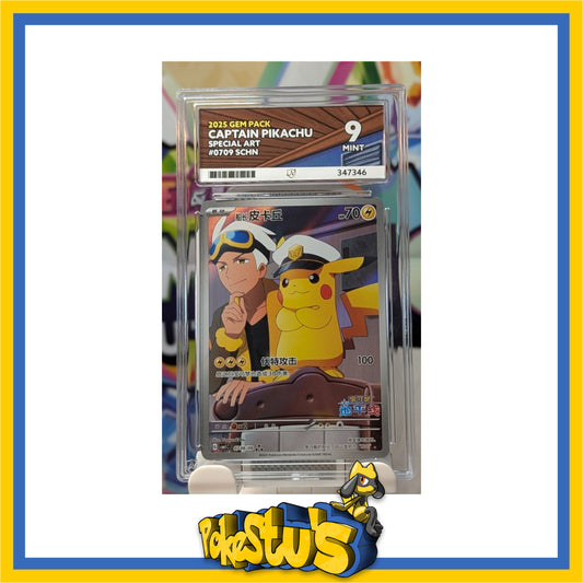 Captain Pikachu - 0709/09 - ACE 9 Mint