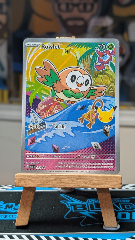 Popplio Rowlet Litten - MEP 043 044 045 - First Partner.