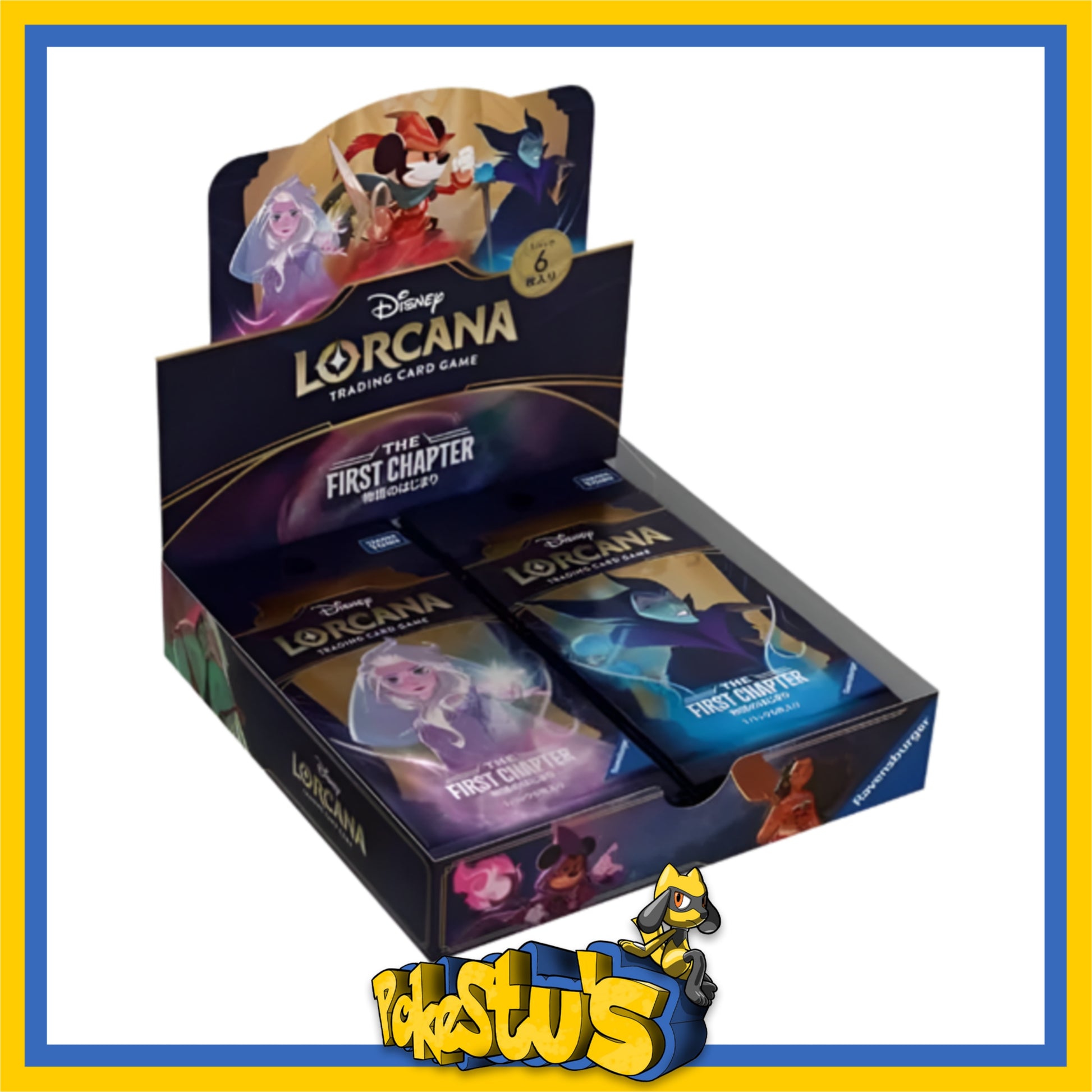 Disney Lorcana - The First Chapter (Japanese) - Booster Box PokeStu's Disney Lorcana - The First Chapter (Japanese) - Booster Box PokeStu's