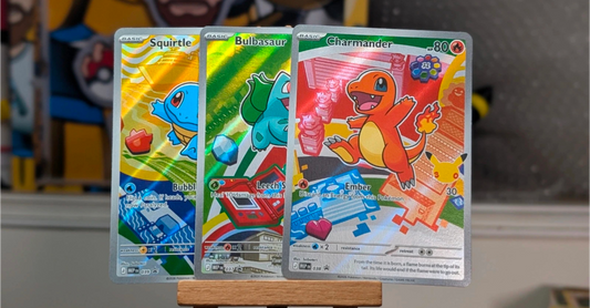 First Partner Illustration Collection Series 1 Kanto Gen 1 3x Cards - MEP - 037, 038, 039
