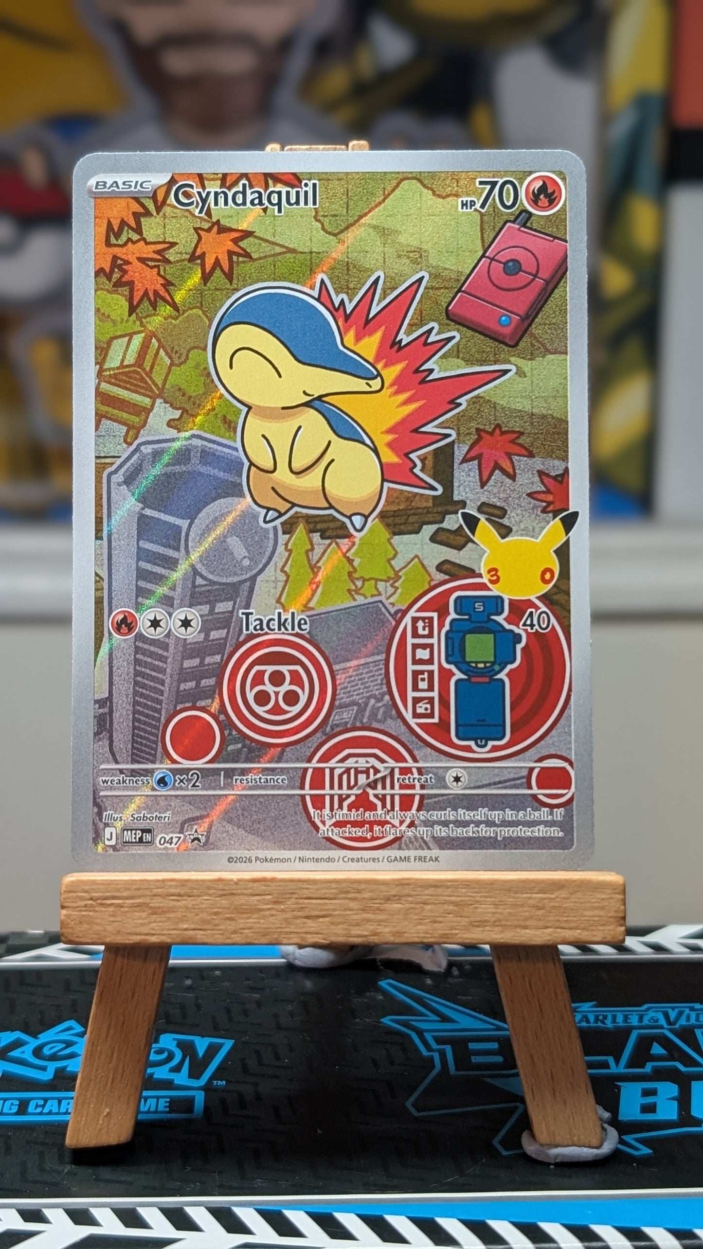 First Partner Illustration Collection - Series 2 - Chikorita, Cyndaquil & Totodile.