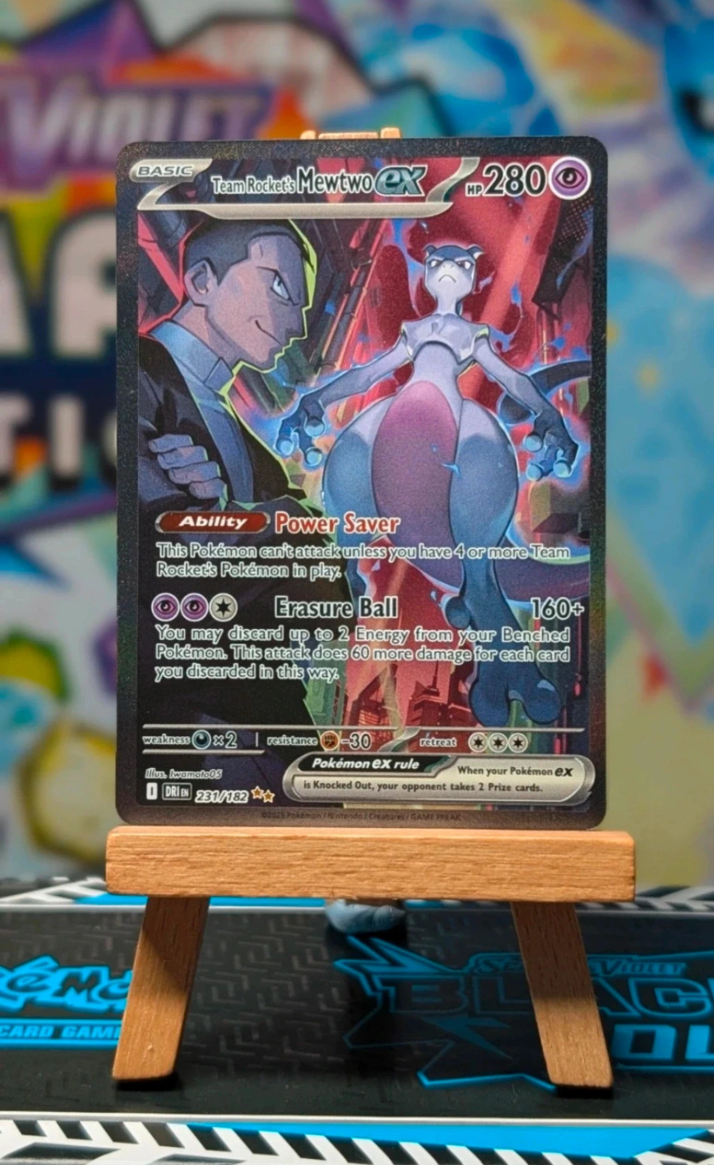 Team Rocket's Mewtwo EX - 231/182.