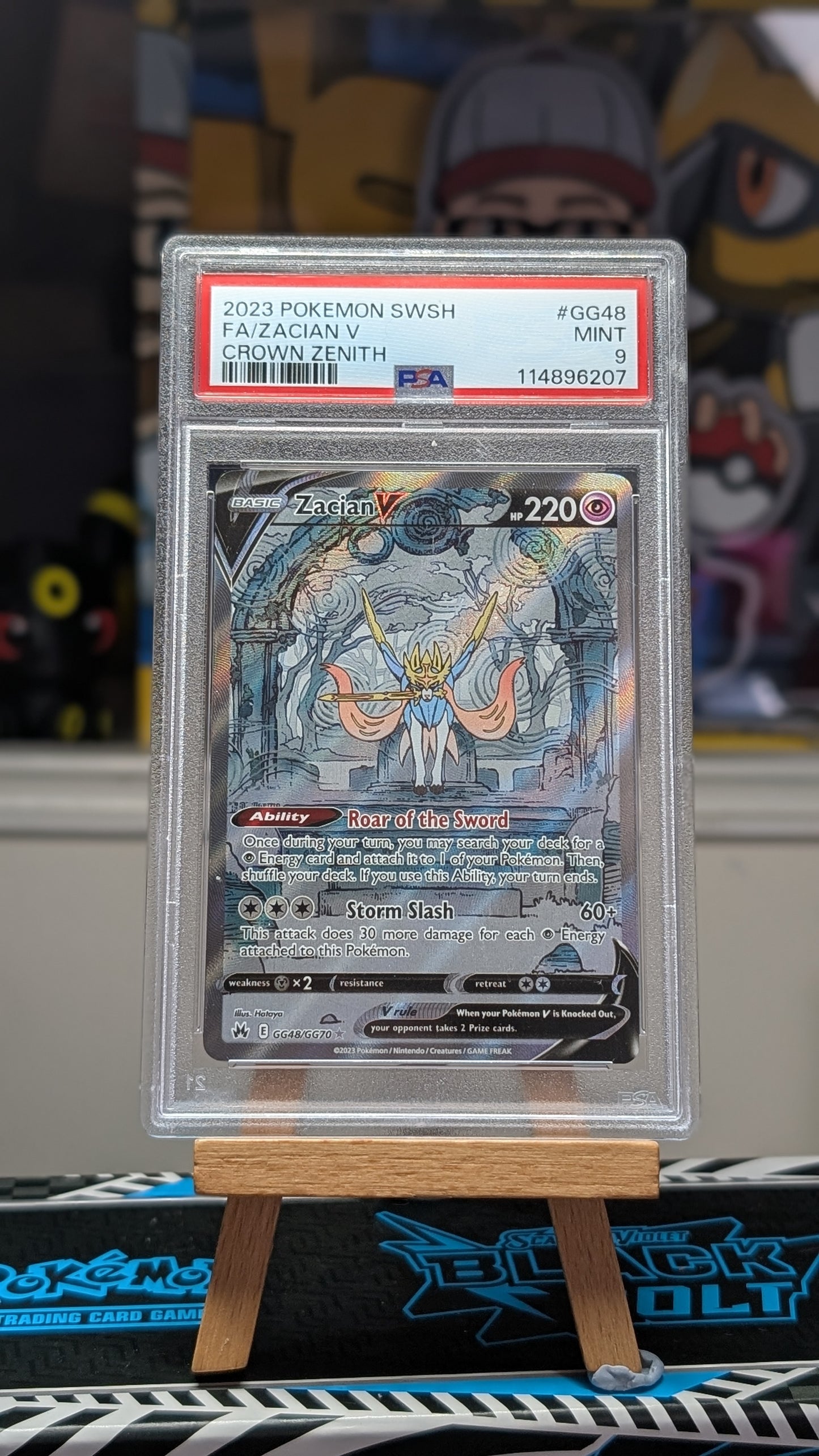 Zacian V - GG48/GG70 - PSA 9
