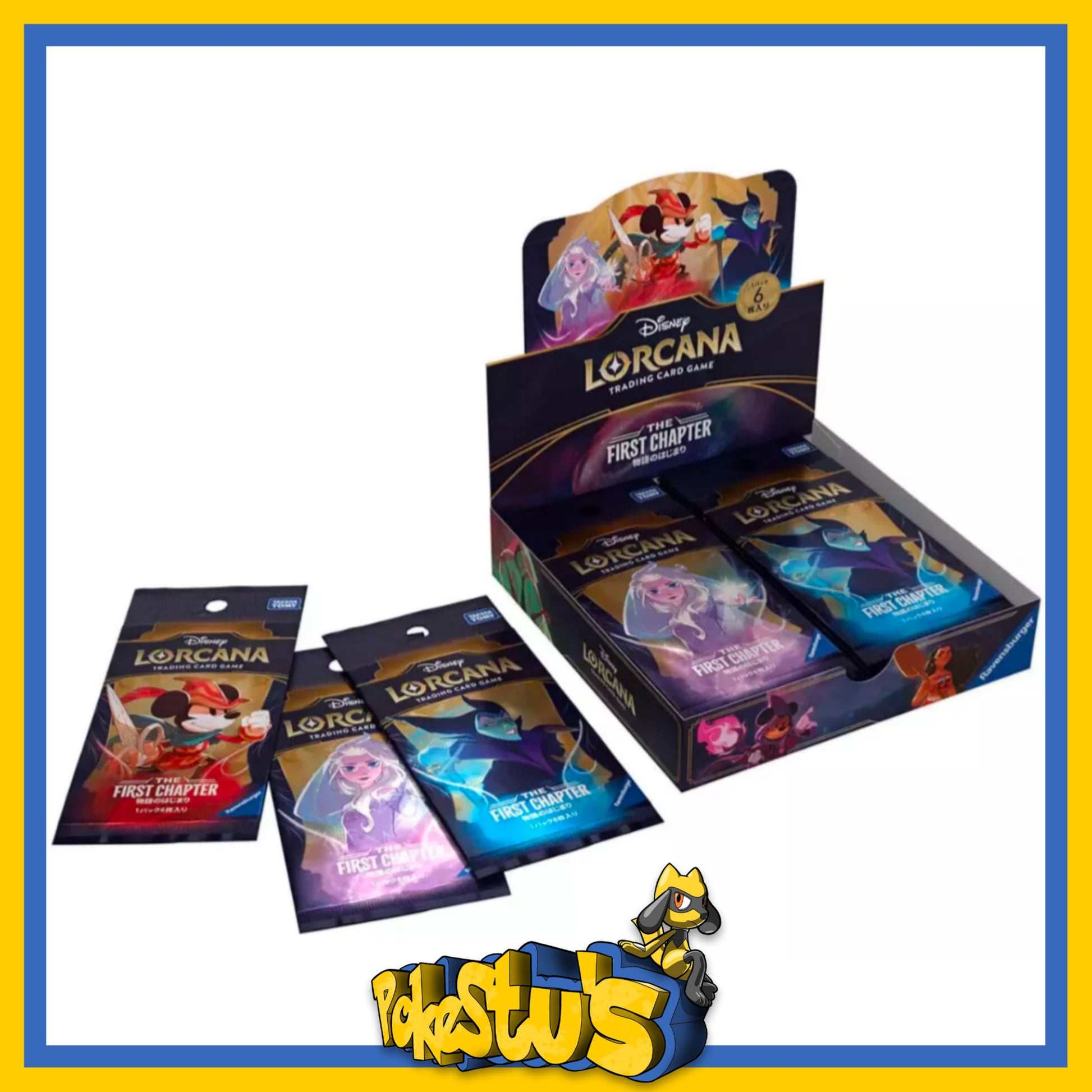 lorcana first chapter booster box japanese Disney Lorcana TCG: The First Chapter Booster Box (Japanese)