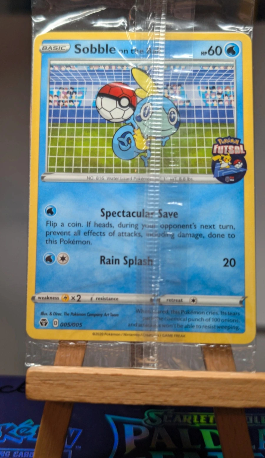 Sobble - 005/005 - On the Ball Futsal Promo  - Sealed.