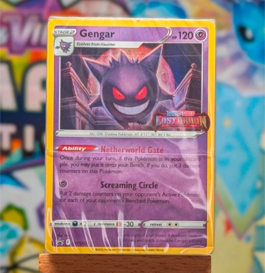 Gengar - SWSH241 - Lost Origin - Stamped Pre-release Promo - Sealed Deck