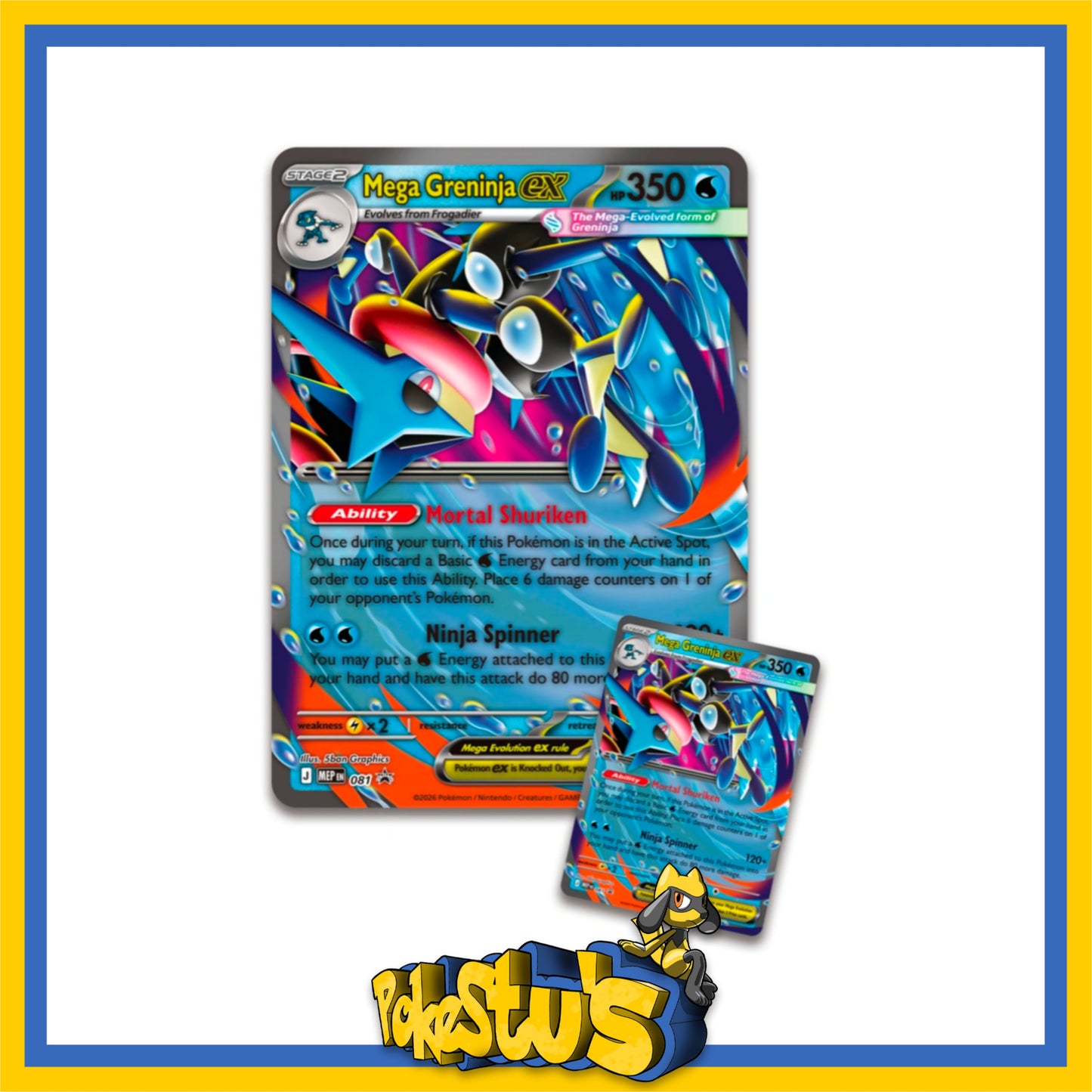 Mega Greninja ex Premium Collection