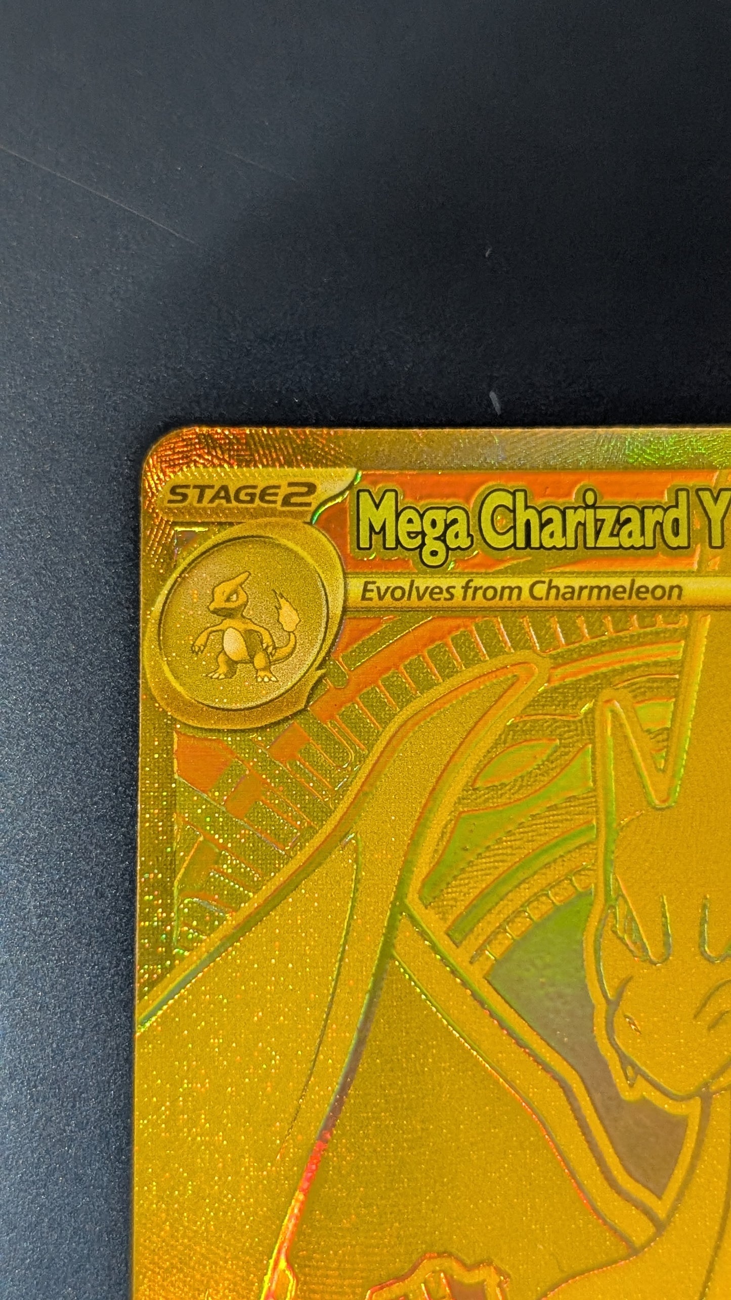 Gold Mega Charizard Y EX - 294/217