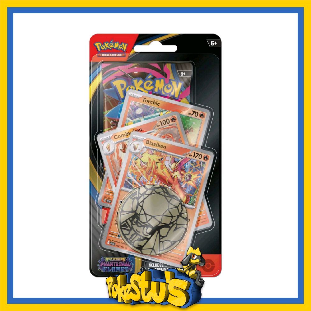 1x Premium Mega Evolution Phantasmal Flames Checklane.