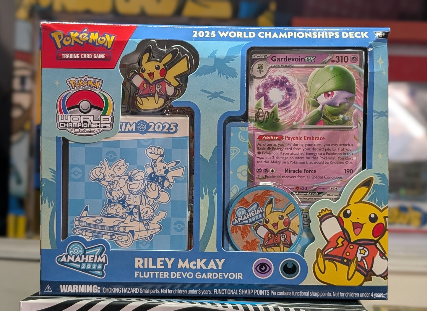 Pokémon 2025 World Championships Deck Flutter Devo Gardevoir - Riley McKay.