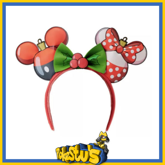 Mickey & Minnie Mouse Ornament Ear Headband