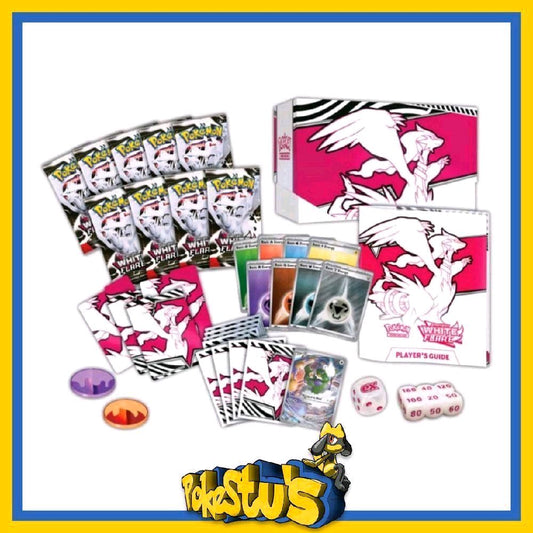 White Flare Elite Trainer Box