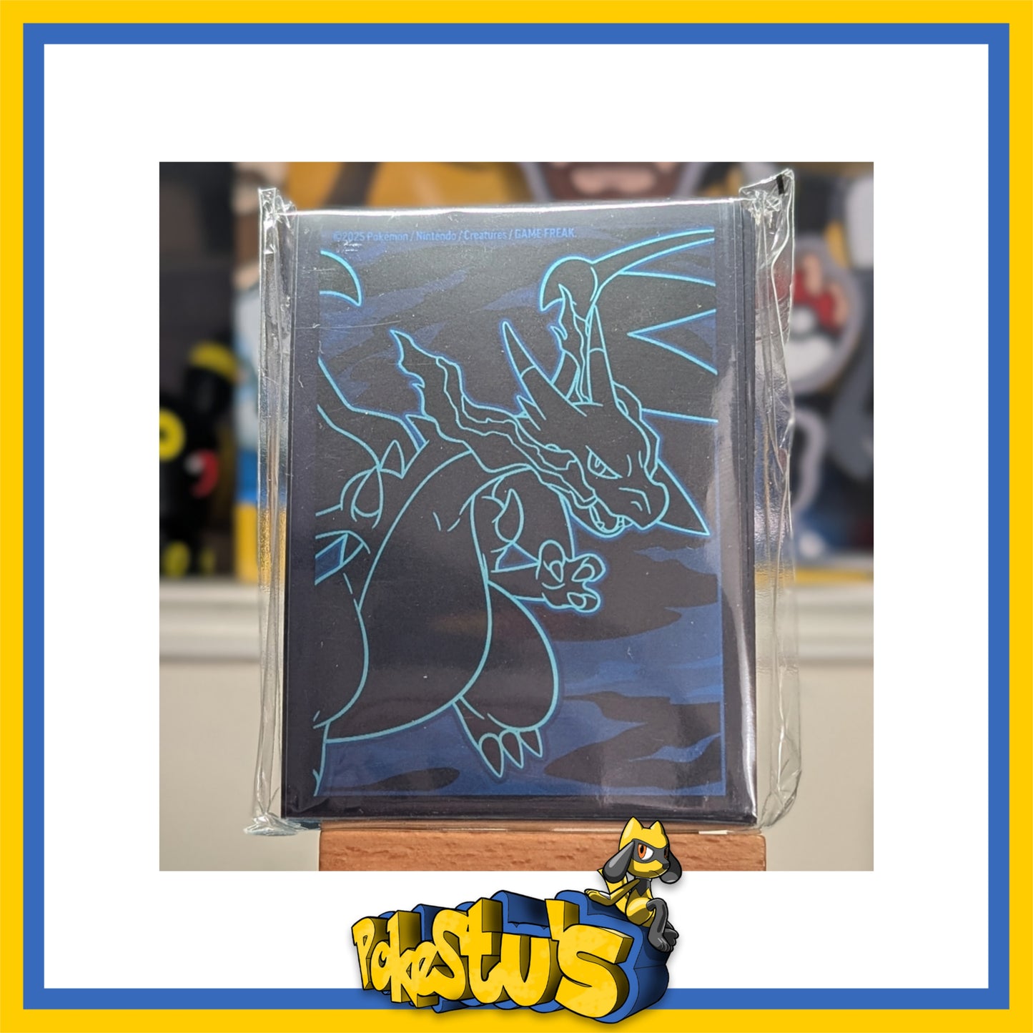 Mega Charizard Sleeves.