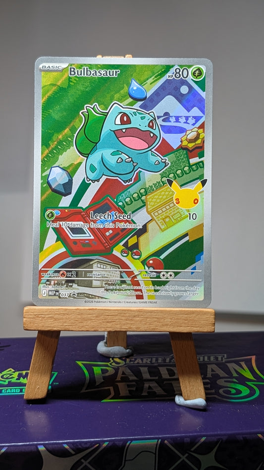 First Partner Illustration Collection Series 1 Kanto Gen 1 3x Cards - MEP - 037, 038, 039
