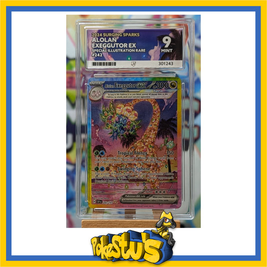 Alolan Exeggutor Ex - 242/191 - Surging Sparks- Pokémon TCG - ACE 9 Mint