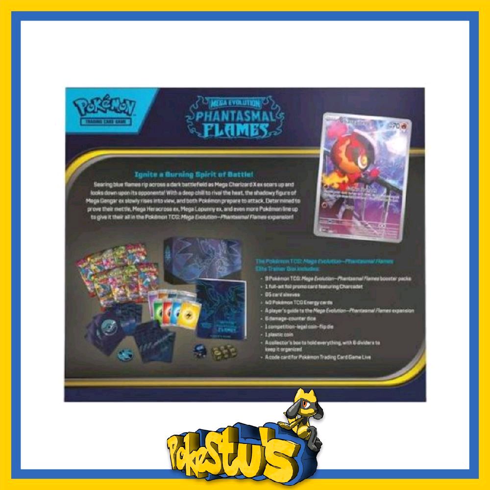 Mega Evolution Phantasmal Flames Elite Trainer Box