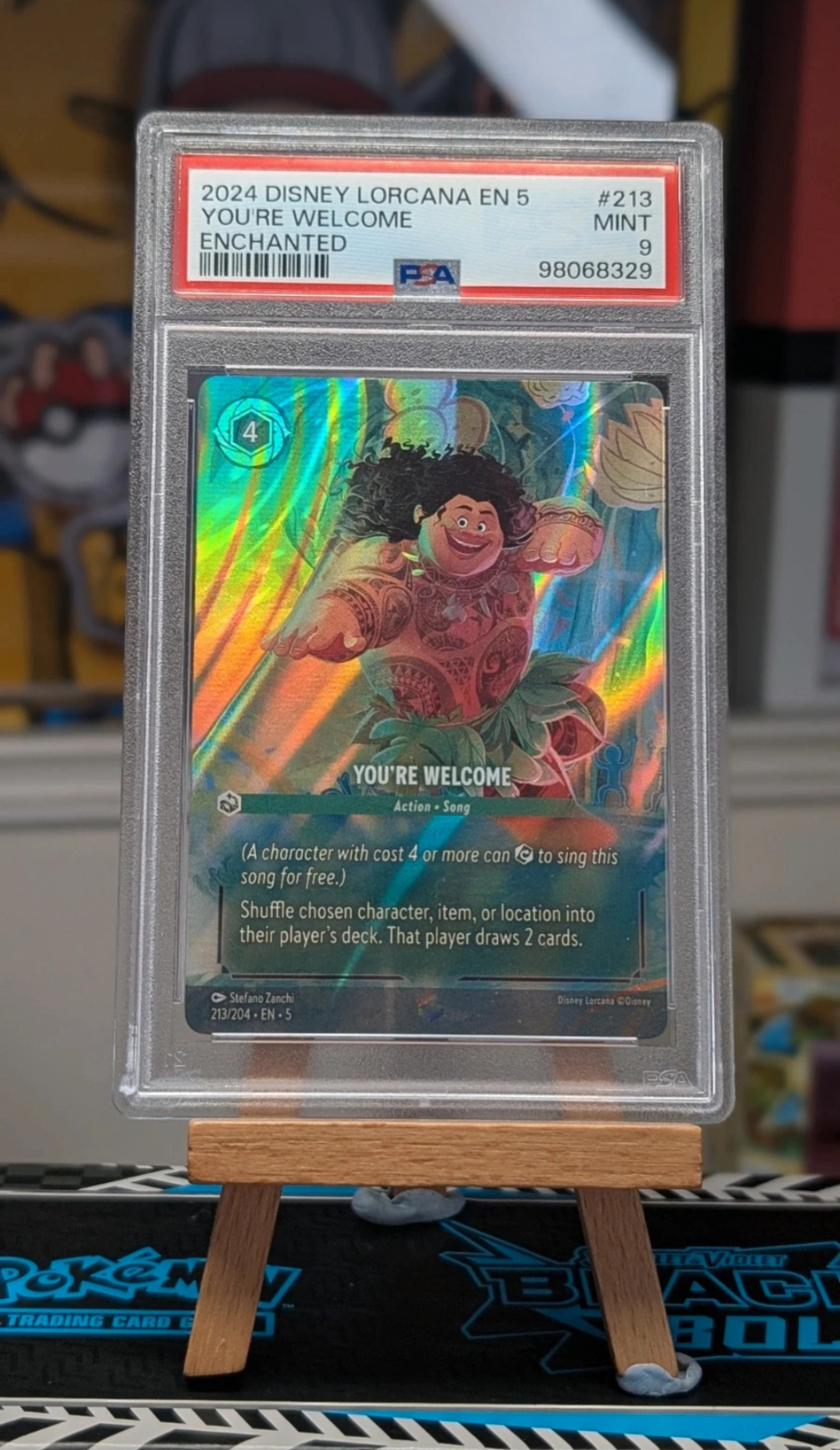 You're Welcome- 213/204 - PSA 9.