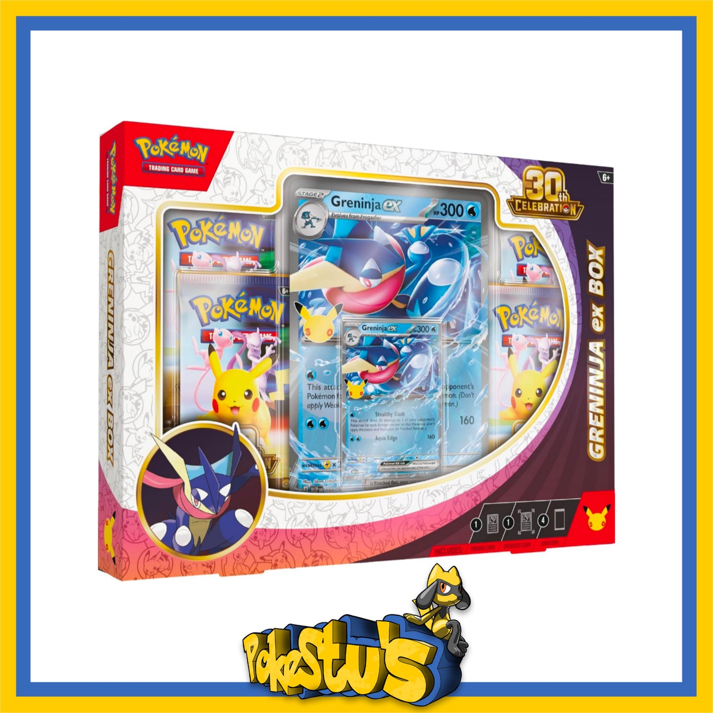 Pokémon TCG: 30th Celebration - Greninja ex Box