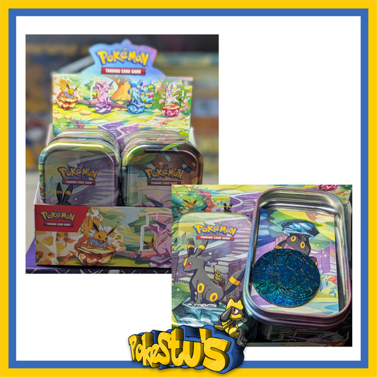 Prismatic Evolutions Mini Tins - Empty Set Of 8