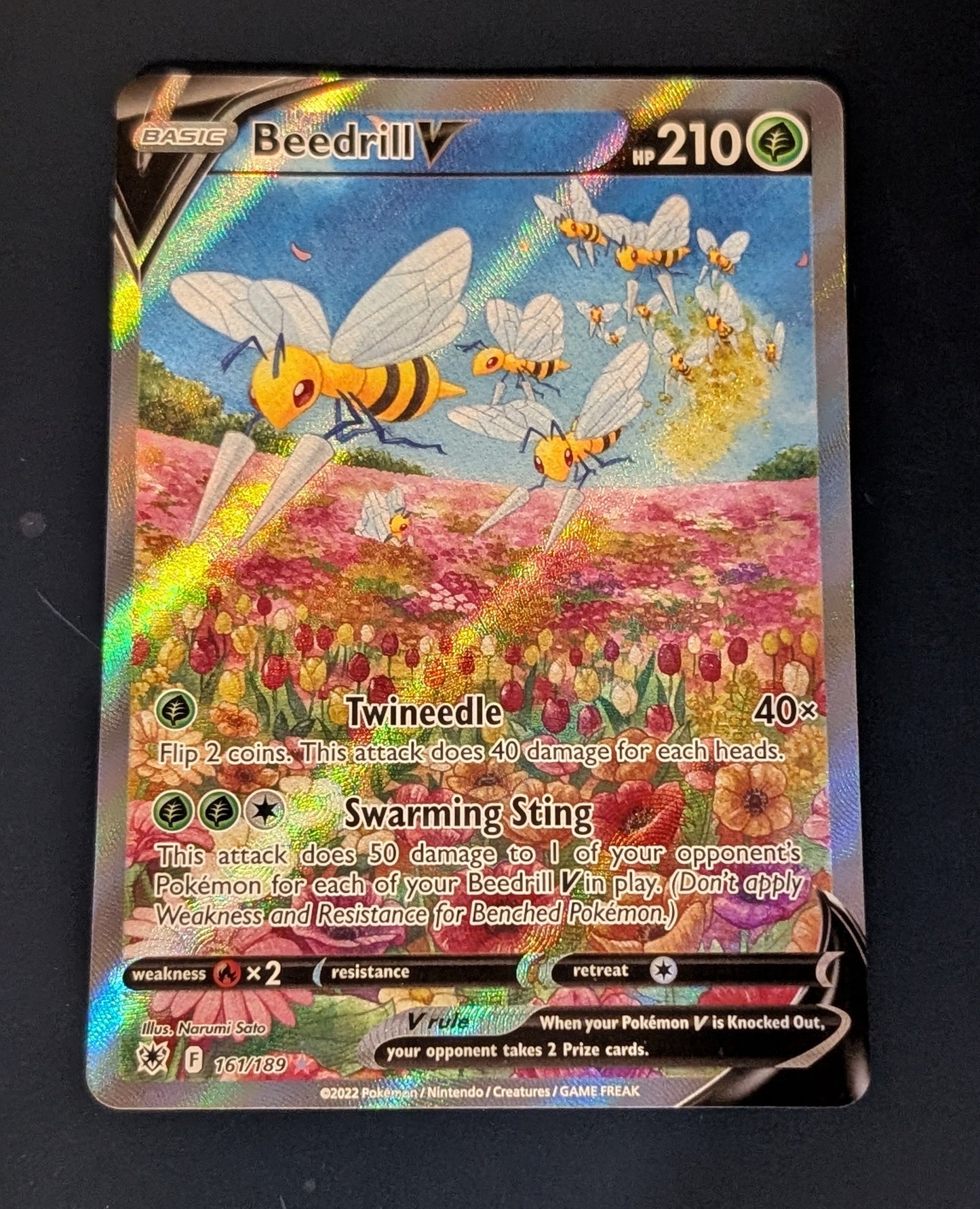Beedrill V - 161/189 - Astral Radiance