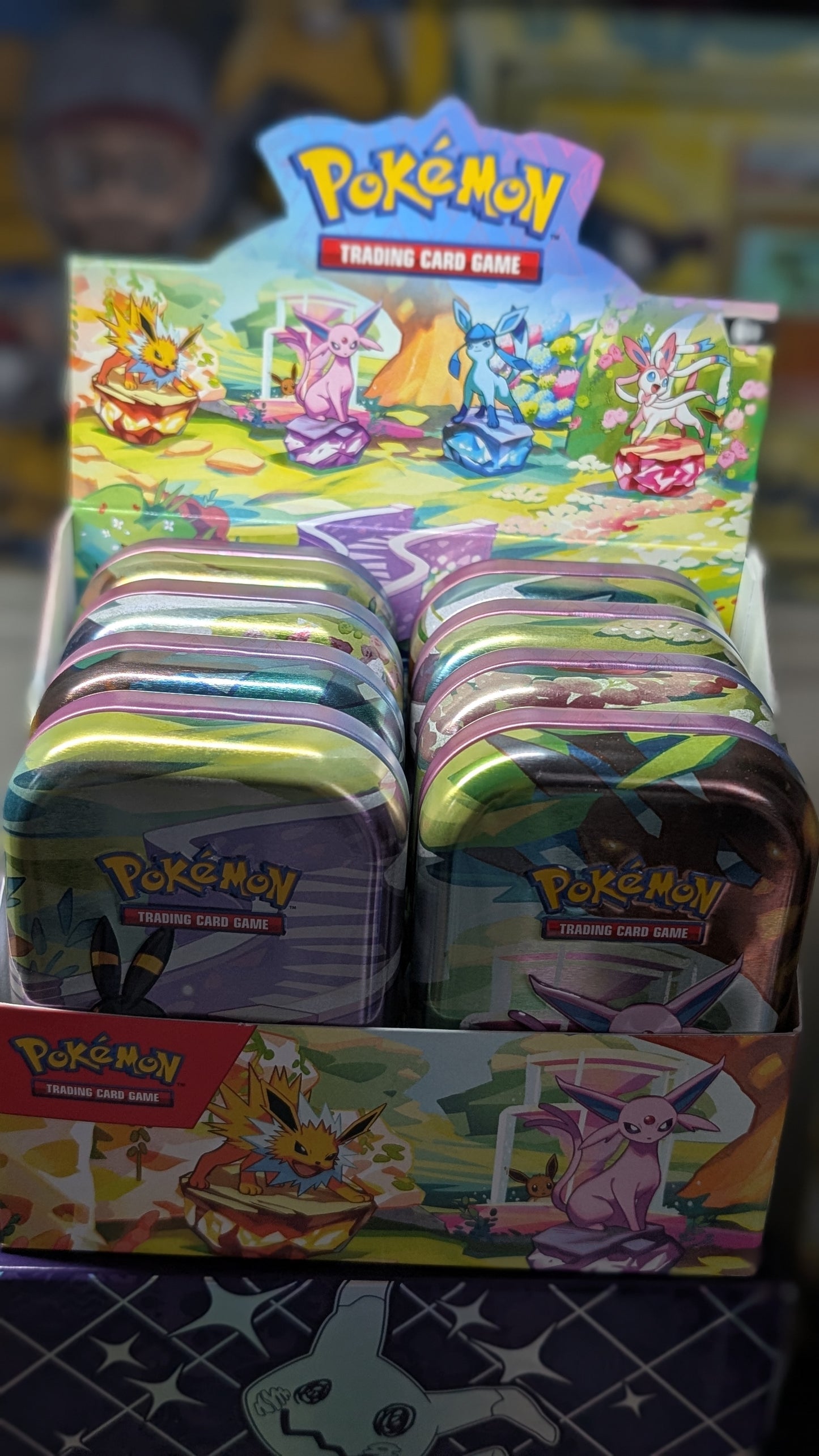 Prismatic Evolutions Mini Tins - Empty Set Of 8